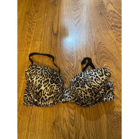 Victoria's secret, women's leopard print bra size 34C - Picture 1 of 3